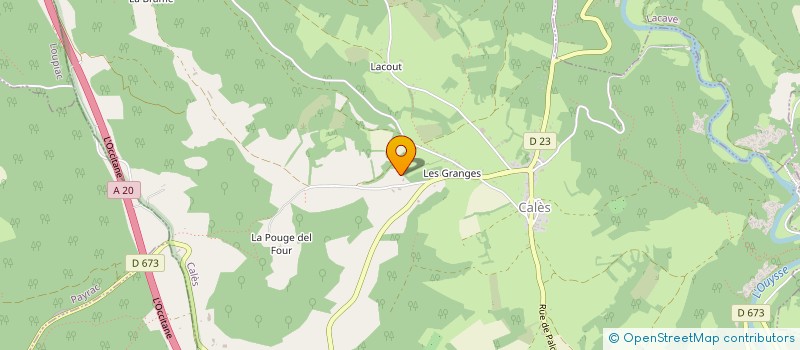 localisation de l'entreprise CASTAGNAL à PAYRAC