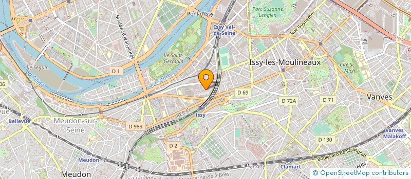 localisation de l'entreprise CASTALIE à BOULOGNE-BILLANCOURT