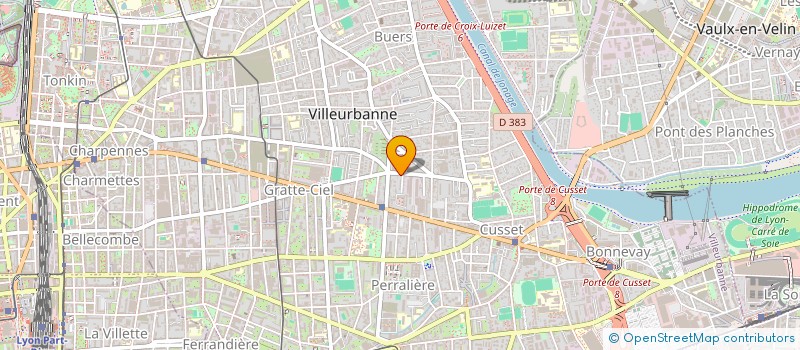 localisation de l'entreprise CASTANCE AVOCATS  VILLEURBANNE