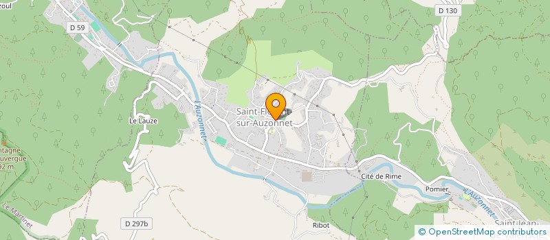 localisation de l'entreprise CASTANEA  SAINT-FLORENT-SUR-AUZONNET