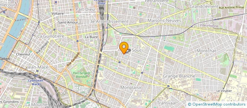 localisation de l'entreprise CASTANEA  LYON