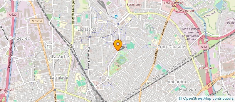 localisation de l'entreprise CASTANET LUPIAC à TOULOUSE