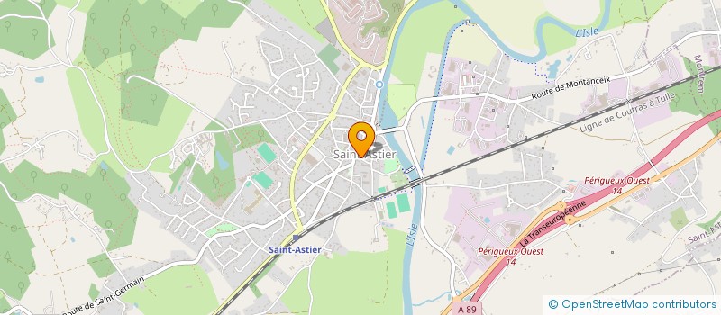 localisation de l'entreprise CASTANET TOLOSAN  SAINT-ASTIER