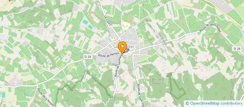 localisation de l'entreprise CASTE - MOURIES  LA ROQUE-SUR-PERNES