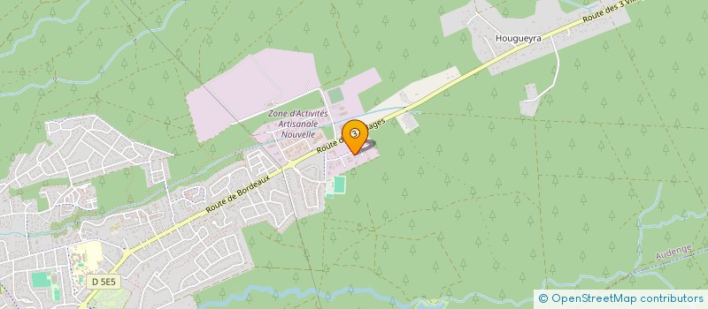 localisation de l'entreprise CASTEGNARO EXTERIEUR  AUDENGE