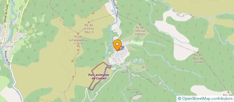 localisation de l'entreprise CASTEIL ZEN  CASTEIL