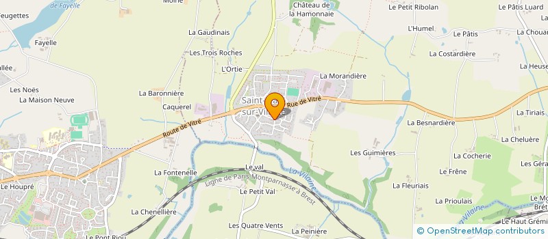 localisation de l'entreprise CASTEL ALLIANCE FONCIERE  SAINT-JEAN-SUR-VILAINE