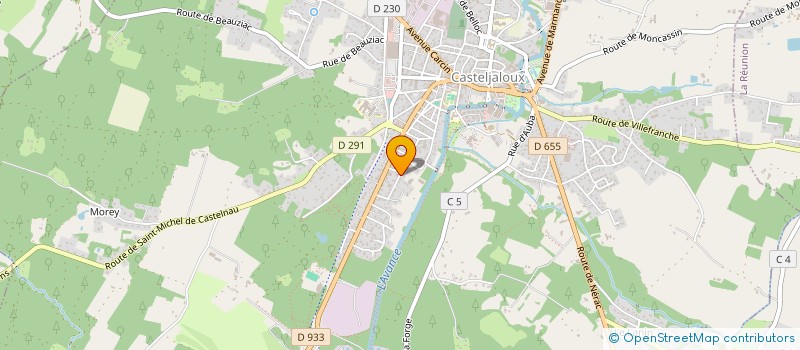 localisation de l'entreprise CASTEL'ASSISTANCE  CASTELJALOUX