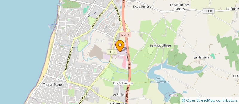 localisation de l'entreprise CASTEL BLANCHISSERIE à SAINT-MICHEL-CHEF-CHEF