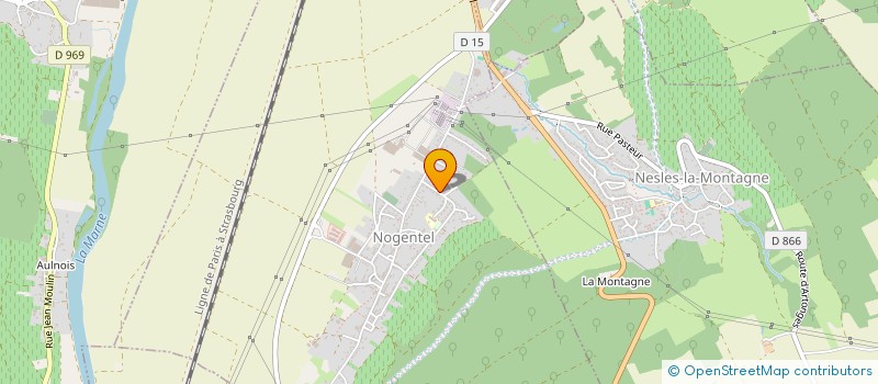 localisation de l'entreprise CASTEL CAB à NOGENTEL