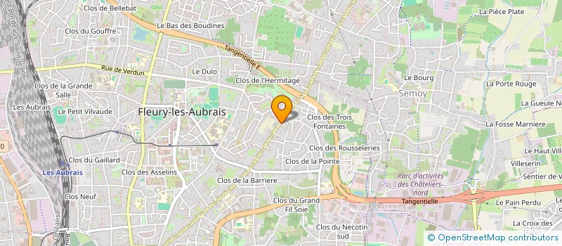 localisation de l'entreprise CASTEL CRUISE à ORLEANS