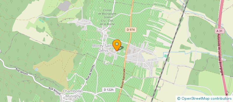 localisation de l'entreprise CASTEL DE TRES GIRARD  MOREY-SAINT-DENIS