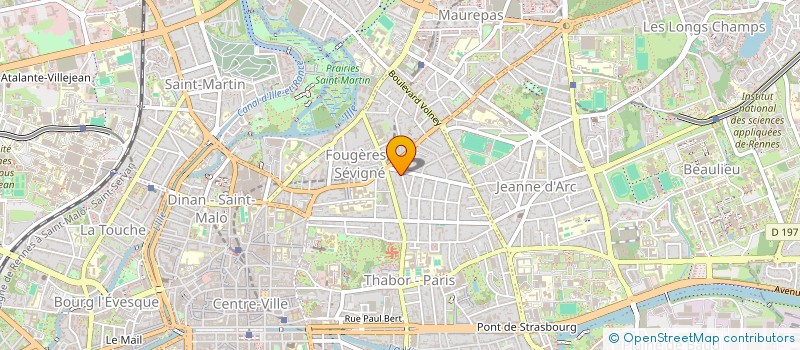 localisation de l'entreprise CASTEL DEL MONTE  RENNES