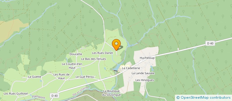 localisation de l'entreprise CASTEL EXPRESS  SAINT-PERAN