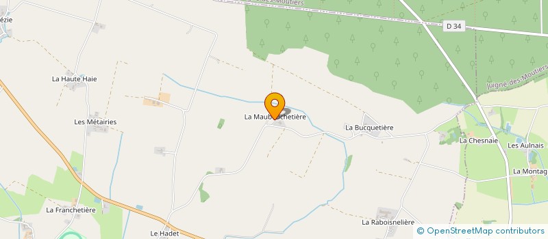 localisation de l'entreprise CASTEL FERMETURES INDUSTRIELLES à ERBRAY