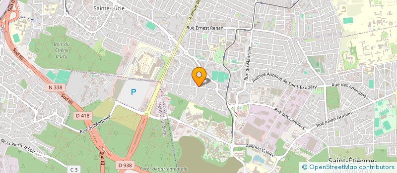 localisation de l'entreprise CASTEL FRERES  SAINT-ETIENNE-DU-ROUVRAY