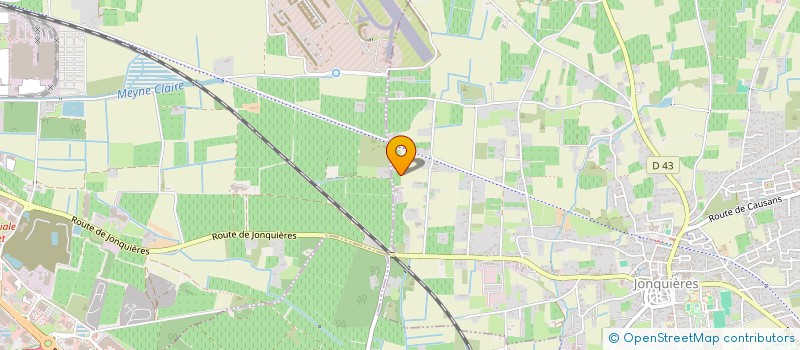 localisation de l'entreprise CASTEL INVESTISSEMENTS  JONQUIERES