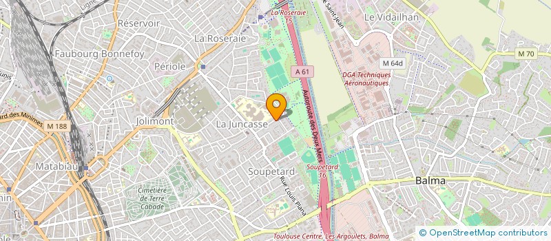 localisation de l'entreprise CASTEL MECANIQUE à TOULOUSE