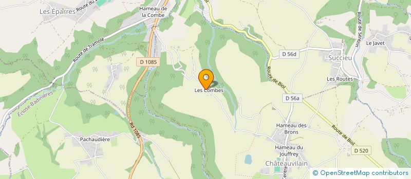 localisation de l'entreprise CASTEL OLIVIER  NIVOLAS-VERMELLE