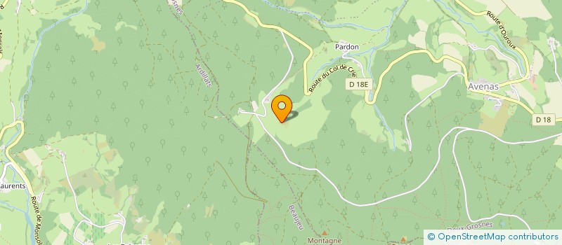 localisation de l'entreprise CASTEL PLUME  DEUX-GROSNES