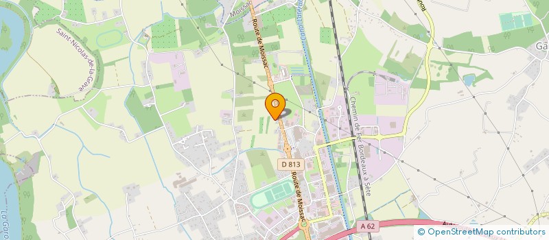 localisation de l'entreprise CASTEL PNEUS  CASTELSARRASIN