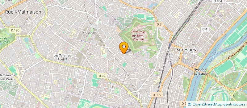 localisation de l'entreprise CASTEL SECURITE SARL à RUEIL-MALMAISON