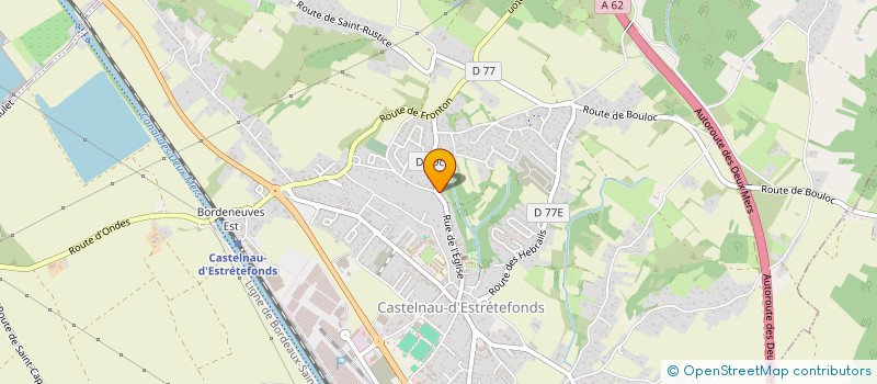 localisation de l'entreprise CASTEL SERVICES SARL à CASTELNAU-D'ESTRETEFONDS