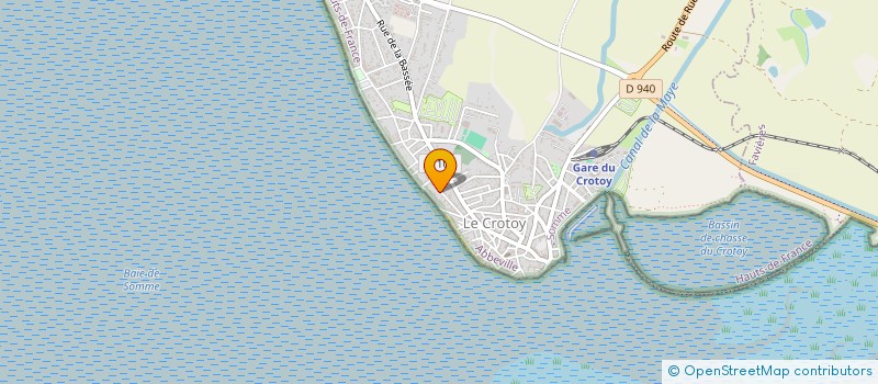 localisation de l'entreprise CASTEL VIOMARLAU à LE CROTOY