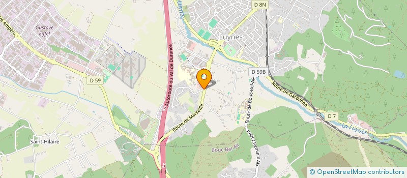 localisation de l'entreprise CASTEL VIVE à AIX-EN-PROVENCE