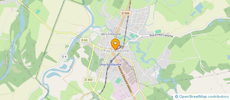 localisation de l'entreprise CASTELBELLO SARL  CHATELDON