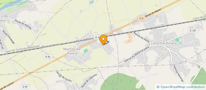 localisation de l'entreprise CASTELBOU  MARTRES-DE-RIVIERE
