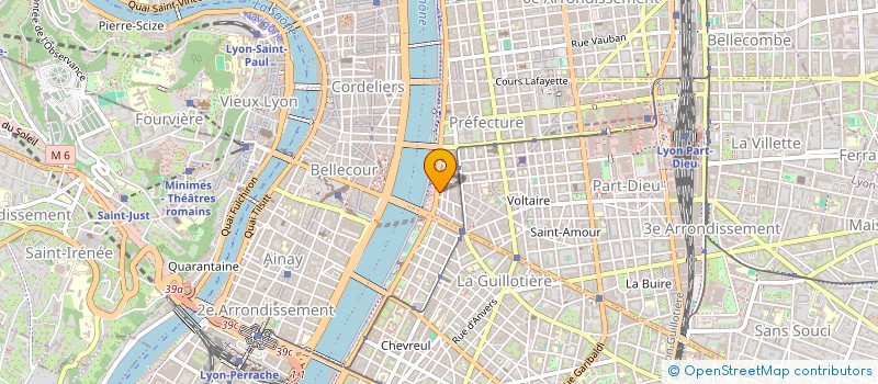 localisation de l'entreprise CASTELDEV  LYON