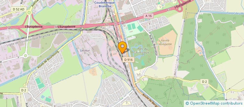 localisation de l'entreprise CASTELEYN 3 G DUNKERQUE à COUDEKERQUE-BRANCHE