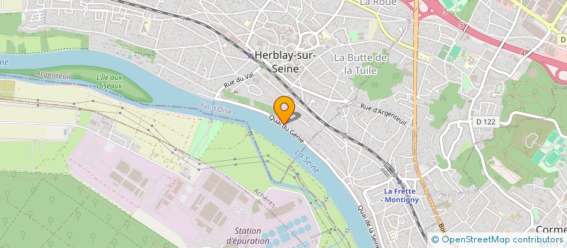 localisation de l'entreprise CASTELIMO  HERBLAY-SUR-SEINE