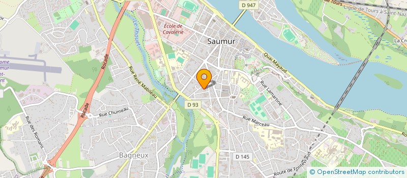 localisation de l'entreprise CASTELINO  SAUMUR