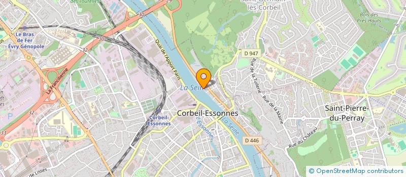 localisation de l'entreprise CASTELJOLI à CORBEIL-ESSONNES