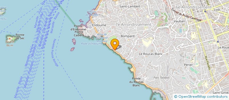 localisation de l'entreprise CASTELLAMARE à MARSEILLE