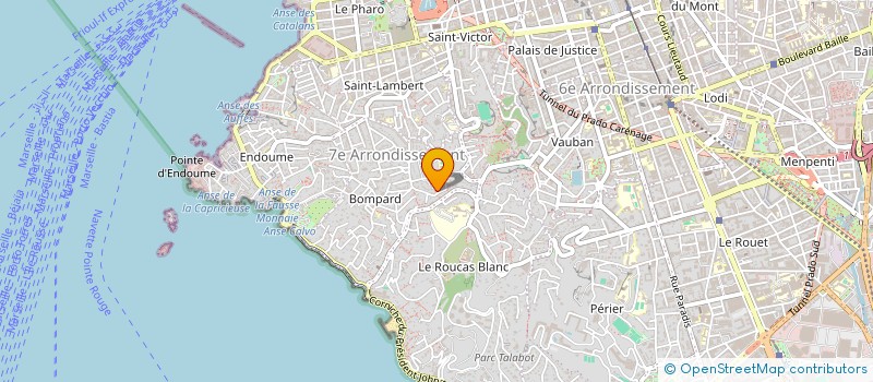 localisation de l'entreprise CASTELLANE à MARSEILLE