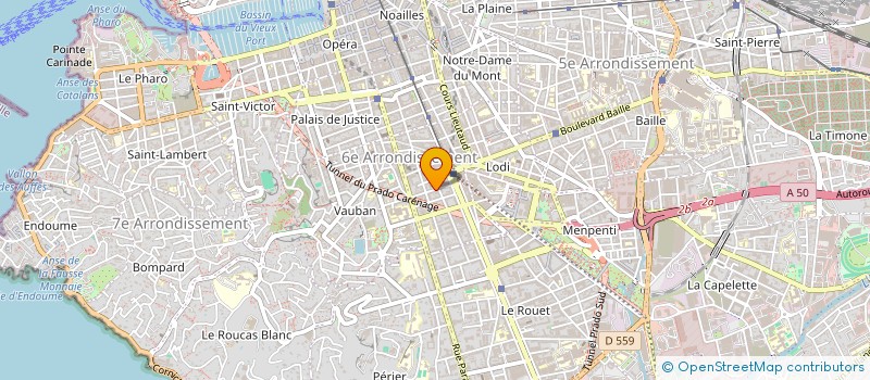 localisation de l'entreprise CASTELLANE PC GAMES à MARSEILLE 6EME