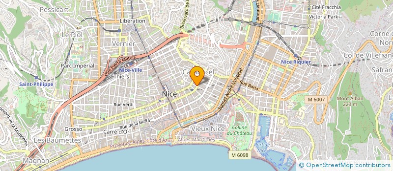 localisation de l'entreprise CASTELLANI GRAVEUR à NICE