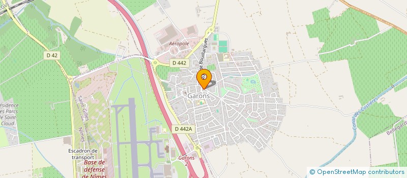 localisation de l'entreprise CASTELLAS  GARONS