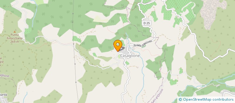 localisation de l'entreprise CASTELLI HOLDING  CASAGLIONE