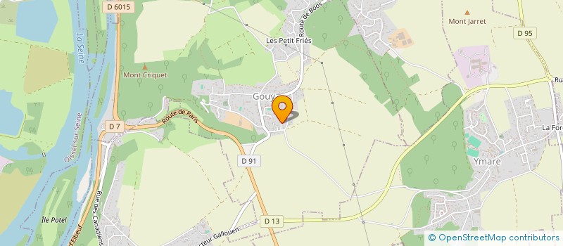 localisation de l'entreprise CASTELLO RESTAURATION  GOUY