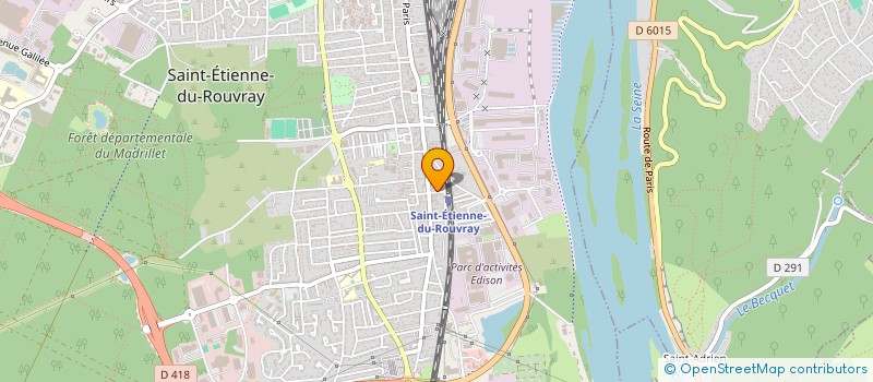 localisation de l'entreprise CASTELLO76  SAINT-ETIENNE-DU-ROUVRAY