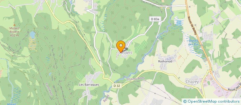 localisation de l'entreprise CASTELLOGIS  ANDERT-ET-CONDON