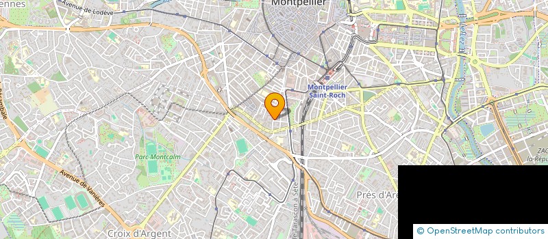 localisation de l'entreprise CASTELNAU 2019 à MONTPELLIER