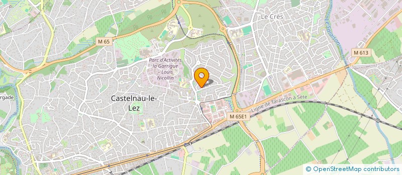 localisation de l'entreprise CASTELNAU CONSTRUCTION SERVICE à CASTELNAU-LE-LEZ