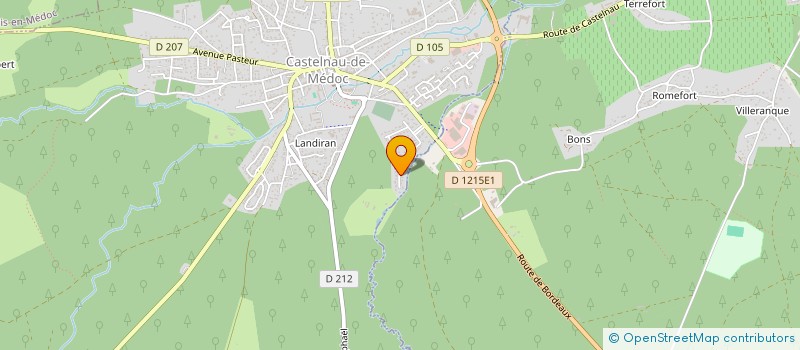localisation de l'entreprise CASTELNAU DE MEDOC LA RADIO  CASTELNAU-DE-MEDOC