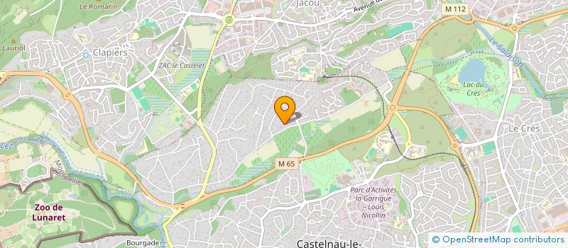 localisation de l'entreprise CASTELNAU KARATE ACADEMIE à CASTELNAU-LE-LEZ