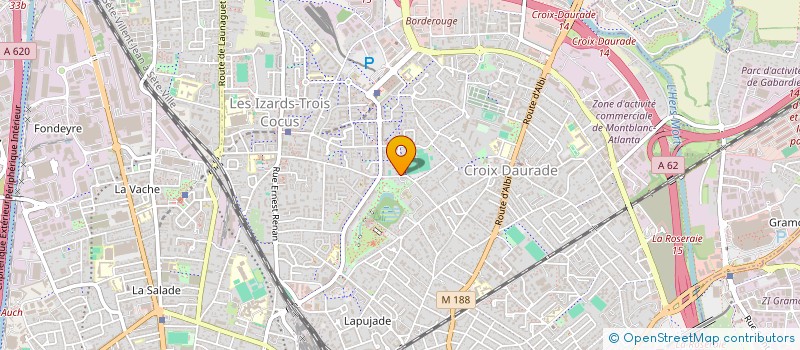 localisation de l'entreprise CASTELNAU TEAM à TOULOUSE
